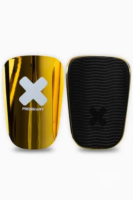 Футбольные щитки Proskary Golden Goal - золотой