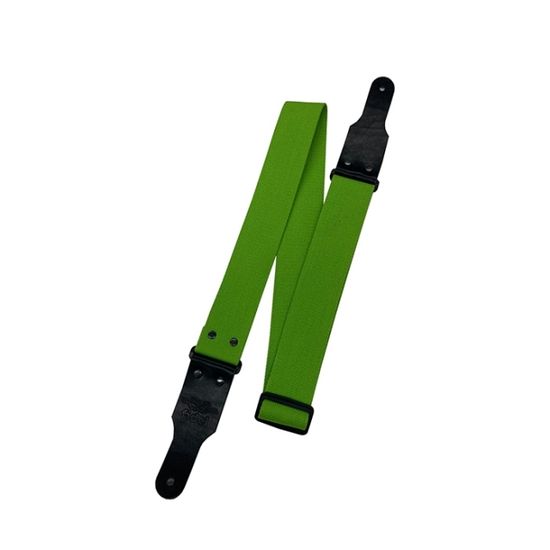 Ремень для гитары, хлопок, ярко-зеленый, Fidel FL00081C Cotton