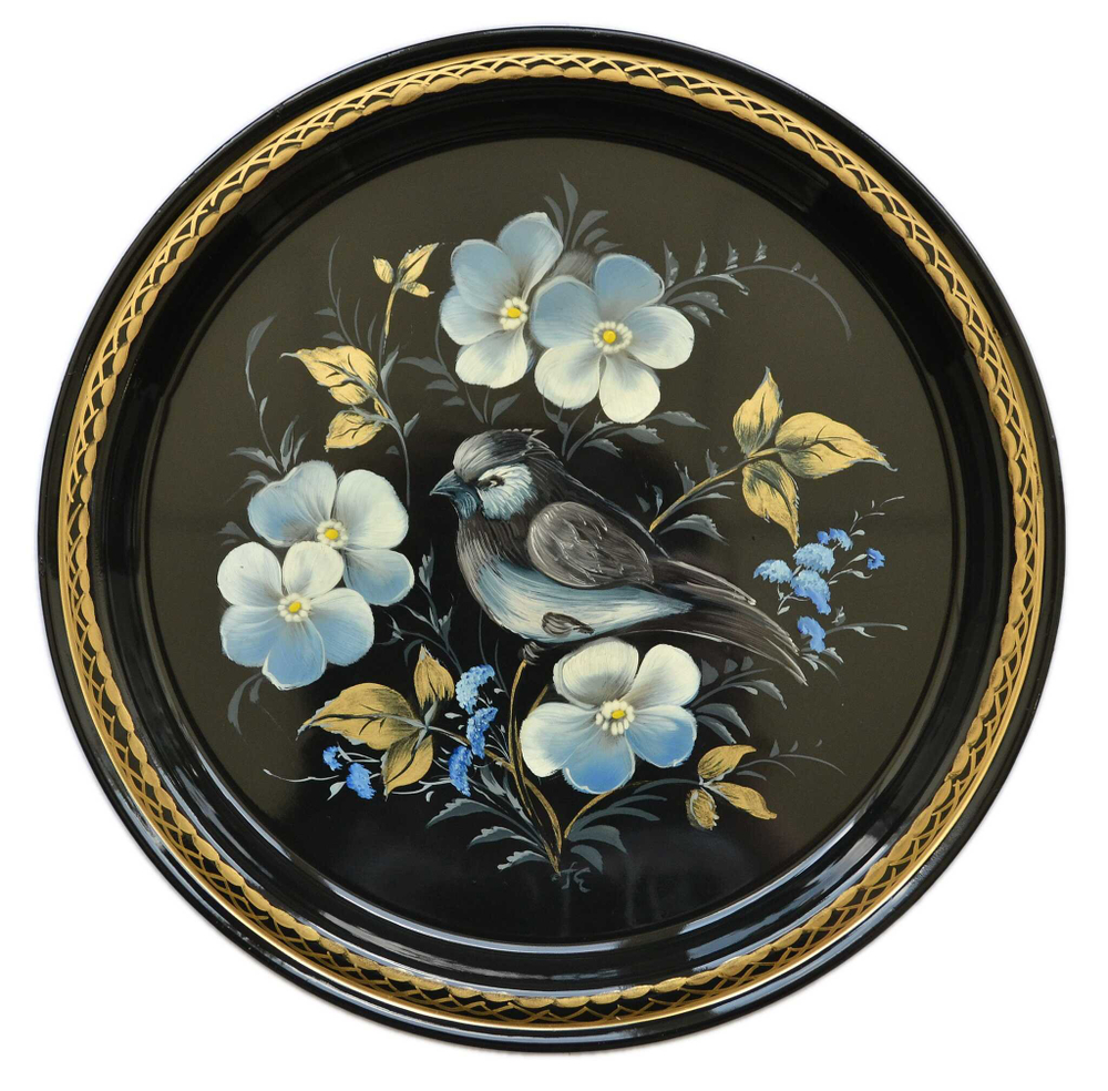 Zhostovo metal tray A5D170824189