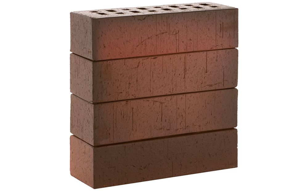 Кирпич клинкер ЛСР фасадный 0,71НФ Красный Флэш «Ричмонд» винтаж М-300 250x85x65