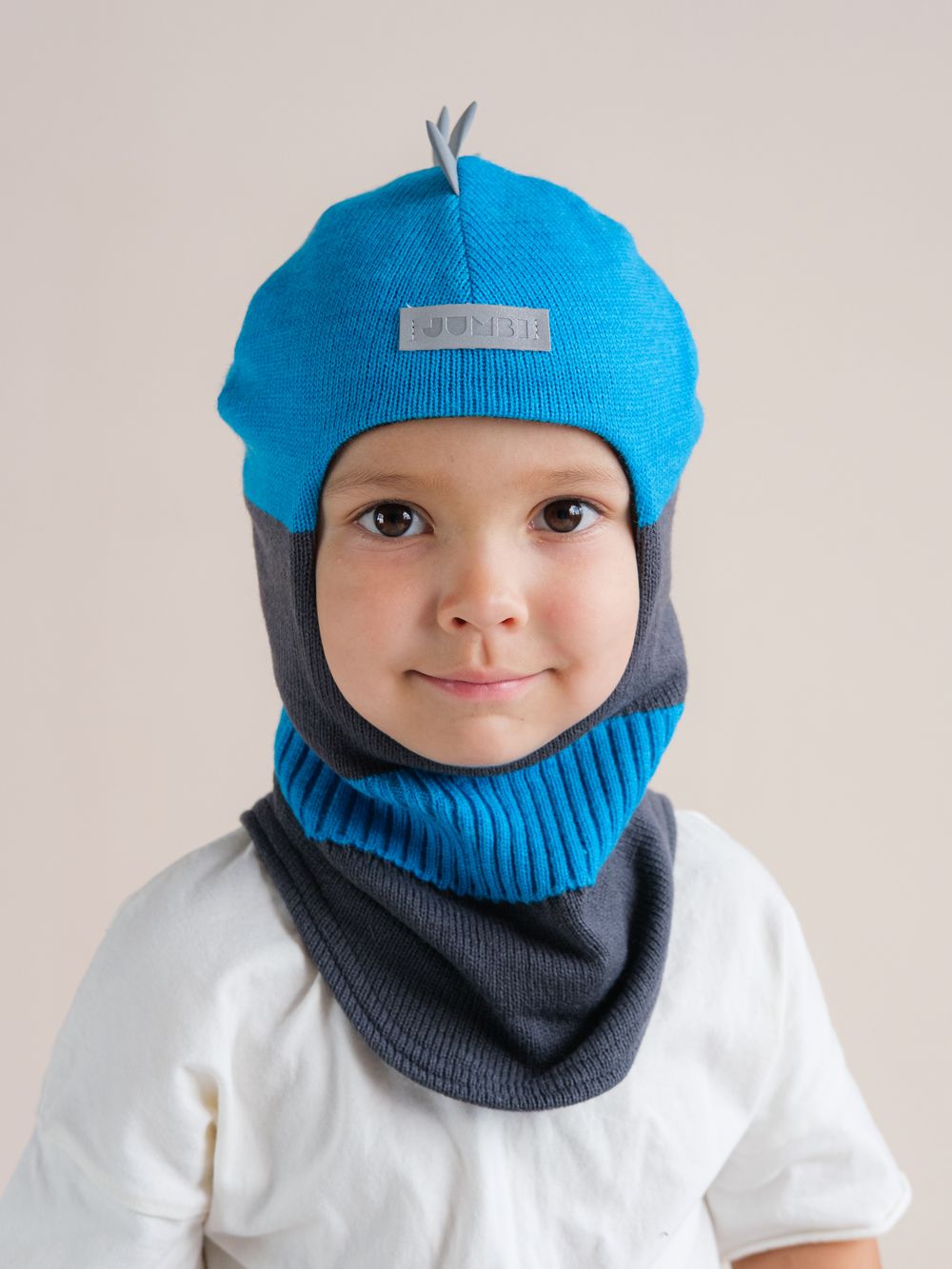 Шлем весенний/осенний вязаный (Льдинка) ОРЕО