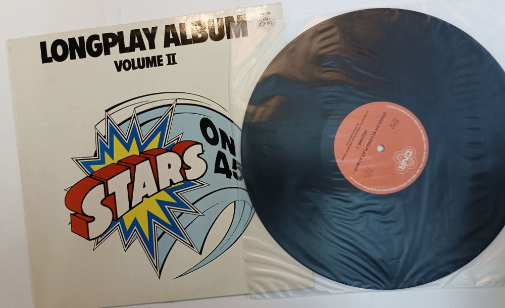 Винтажная виниловая пластинка Stars On 45 Stars On 45 Longplay Album (Volume II) (Holland 1981)