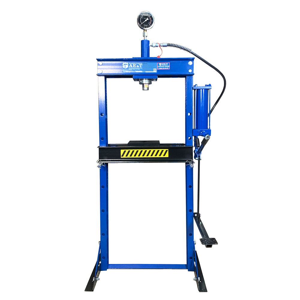 AE&T (T61212F) Пресс напольный 12т с ножной педалью