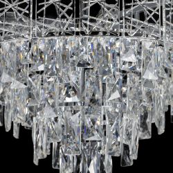 Citilux SAGRADA CL317251 Люстра хрустальная подвесная Хром