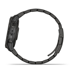 Garmin Fenix 7X Sapphire Solar Титан DLC Carbon Grey с вентилируемым титановым ремешком Carbon Grey DLC 51 мм (010-02541-27)