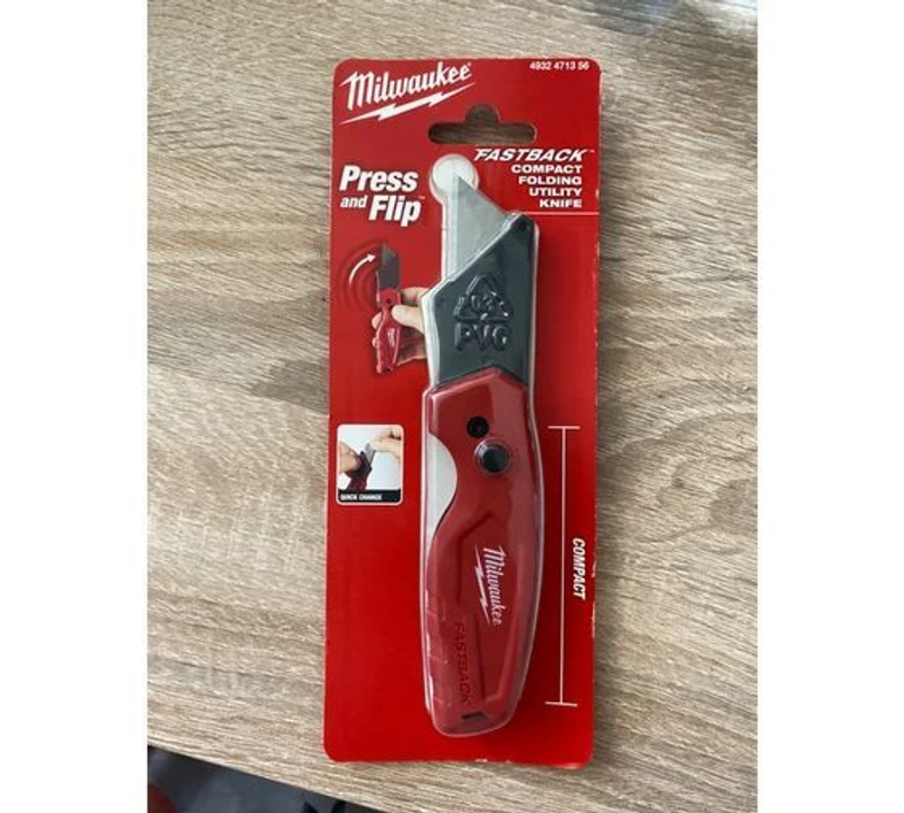 Нож Milwaukee fastback м/ф компактный (1шт-дисплей 6шт)