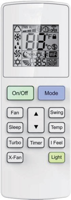 Пульт General Climate серии MARS Inverter