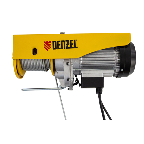 Тельфер электрический TF-800, 0,8 т, 1300 Вт, высота 12 м, 8 м/мин// Denzel