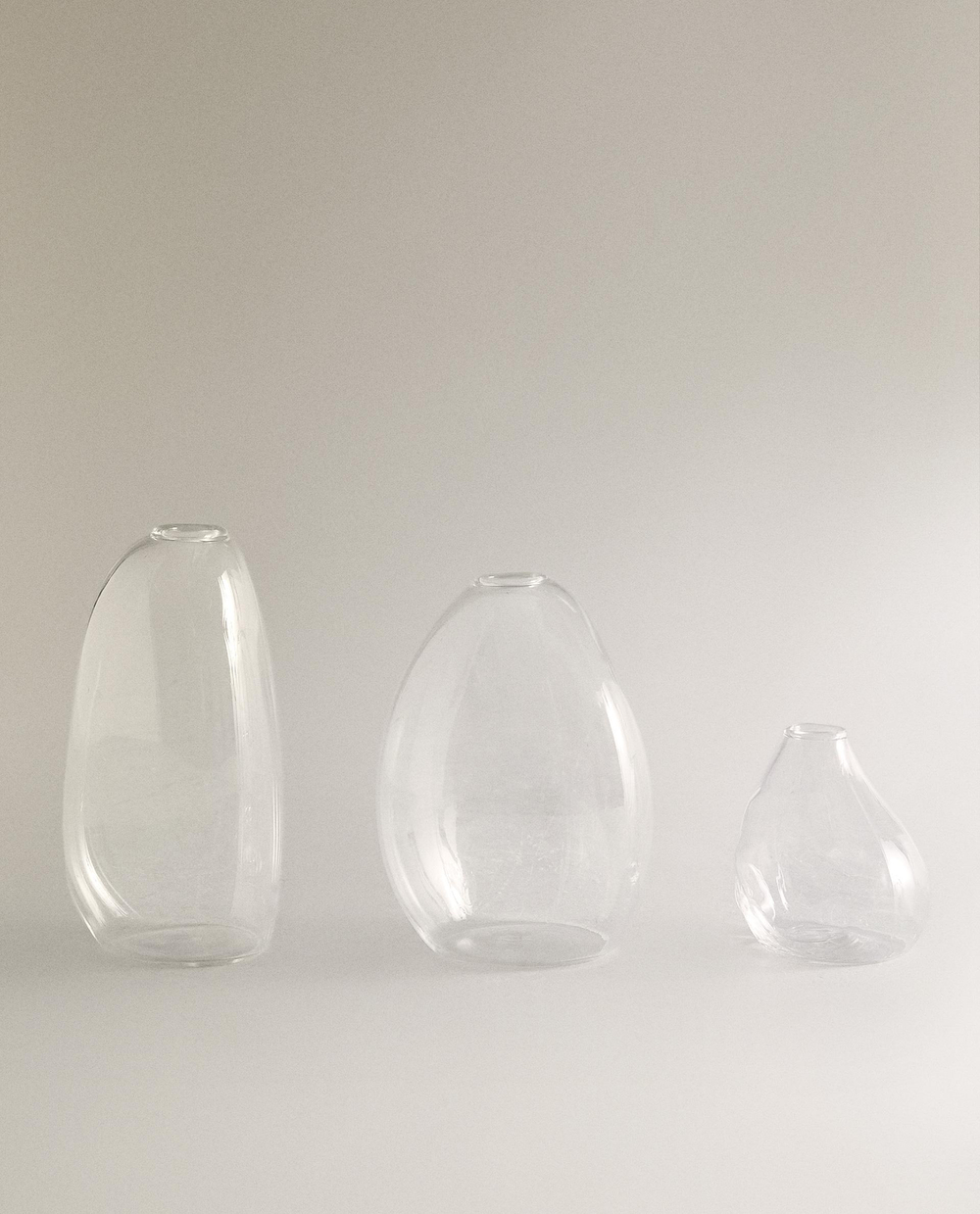Zara Home Ваза из стекла, цвет прозрачный, 6.2 см