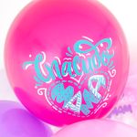 Шар (12''/30 см) Любимая Мамочка, Мама, Мамуля, Ассорти, кристалл, 2 ст, 25 шт.