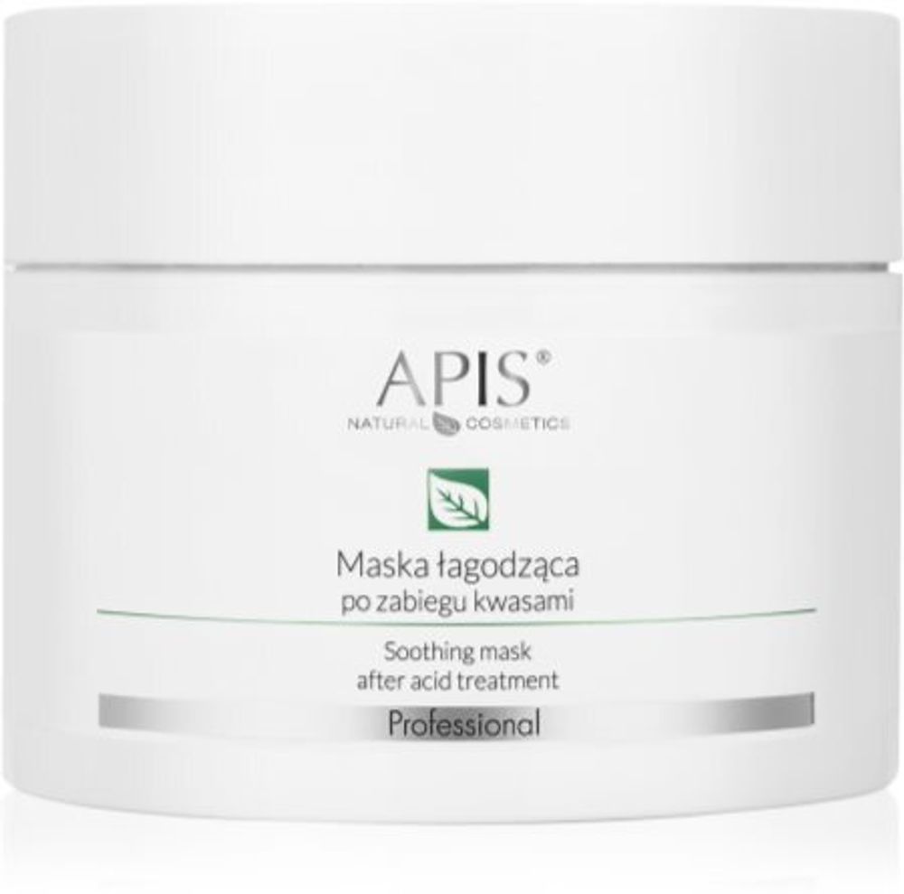 Apis Natural Cosmetics успокаивающая маска для уменьшения пор Exfoliation Professional