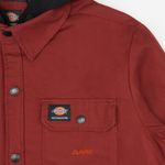  Куртка мужская Dickies Skateboarding Duck Shirt Jacket  артикул:TJSK5-darkred - купить в магазине Дайс