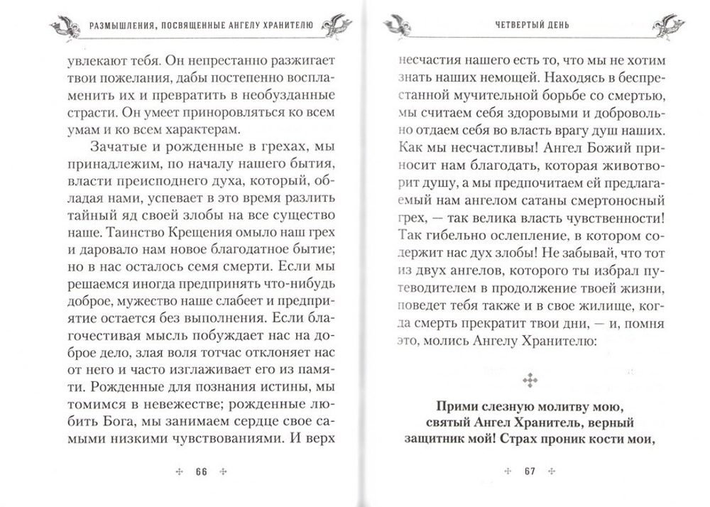 Размышления, посвященные Ангелу Хранителю, на каждый день месяца (с приложением молитвенного обращения и акафиста святому Ангелу Хранителю)