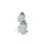 Планка монтажная PP-R белая Дн 20х1/2" НР под смеситель с водорозетками VALFEX 10123020