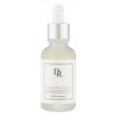CU SKIN  АНТИОКСИДАНТНАЯ СЫВОРОТКА С ВИТАМИНОМ С CU DR.SOLUTION NATURAL VITA C SERUM, 30 мл
