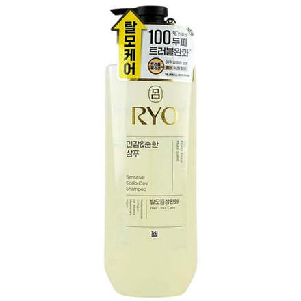Шампунь для чувсвительной и сухой кожи головы RYO Sensitive Scalp Care Shampoo 592 мл