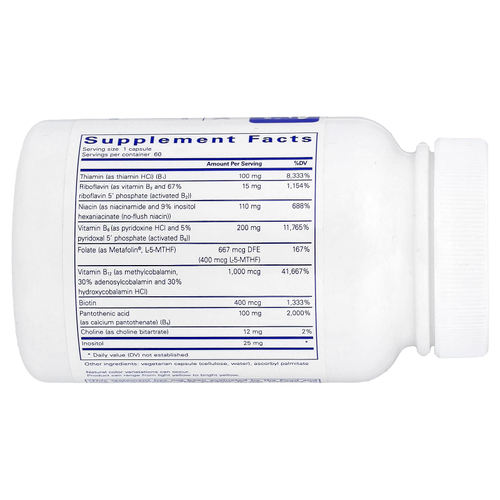 Pure Encapsulations, B6 Complex, 60 Capsules