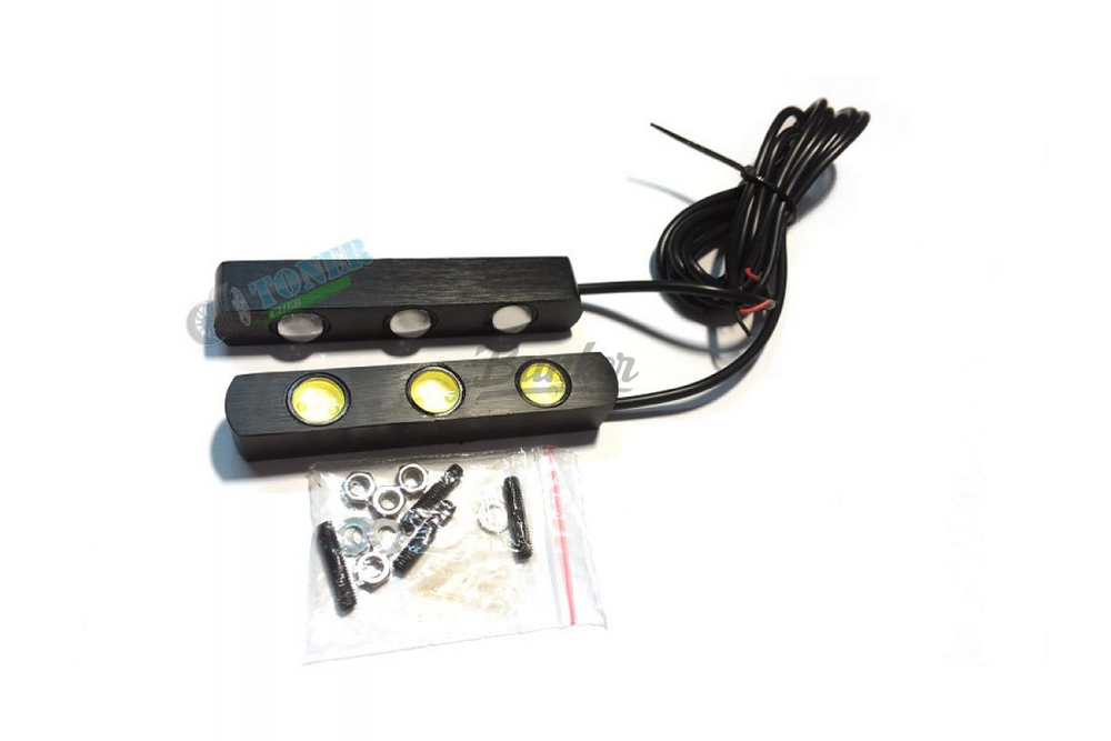 ДХО DRL 2х3 LED (линзованные), (компл.)