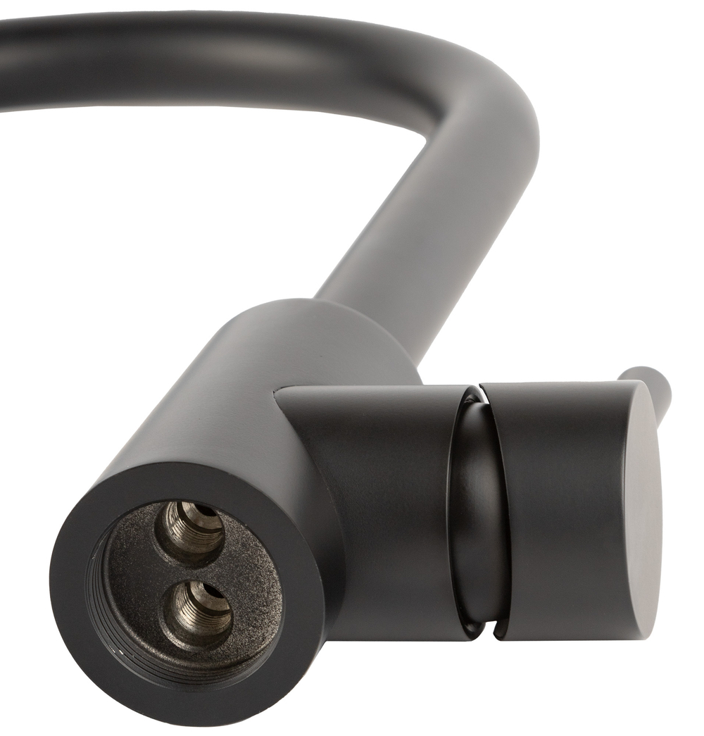 Смеситель для кухни FT1206-ECO черный матовый нержавеющая сталь