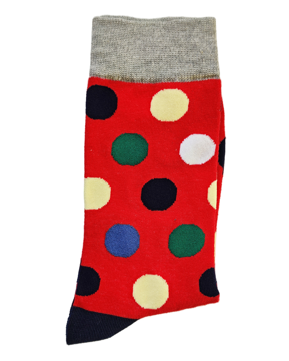 Носки р.35-40 "Bubbles" Red