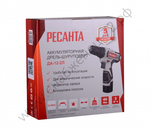 Дрель-шуруповерт аккумуляторная ДА-12-2Л Ресанта