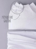 Шапка для девочки осенняя с ушками и снуд