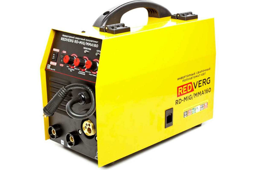 Сварочный бестрансформаторный аппарат REDVERG RD-MIG/MMA160 полуавтомат 6632722
