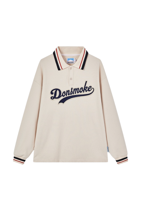 Рубашка-поло DONSMOKE "Classic Logo" Oversized Polo Shirt