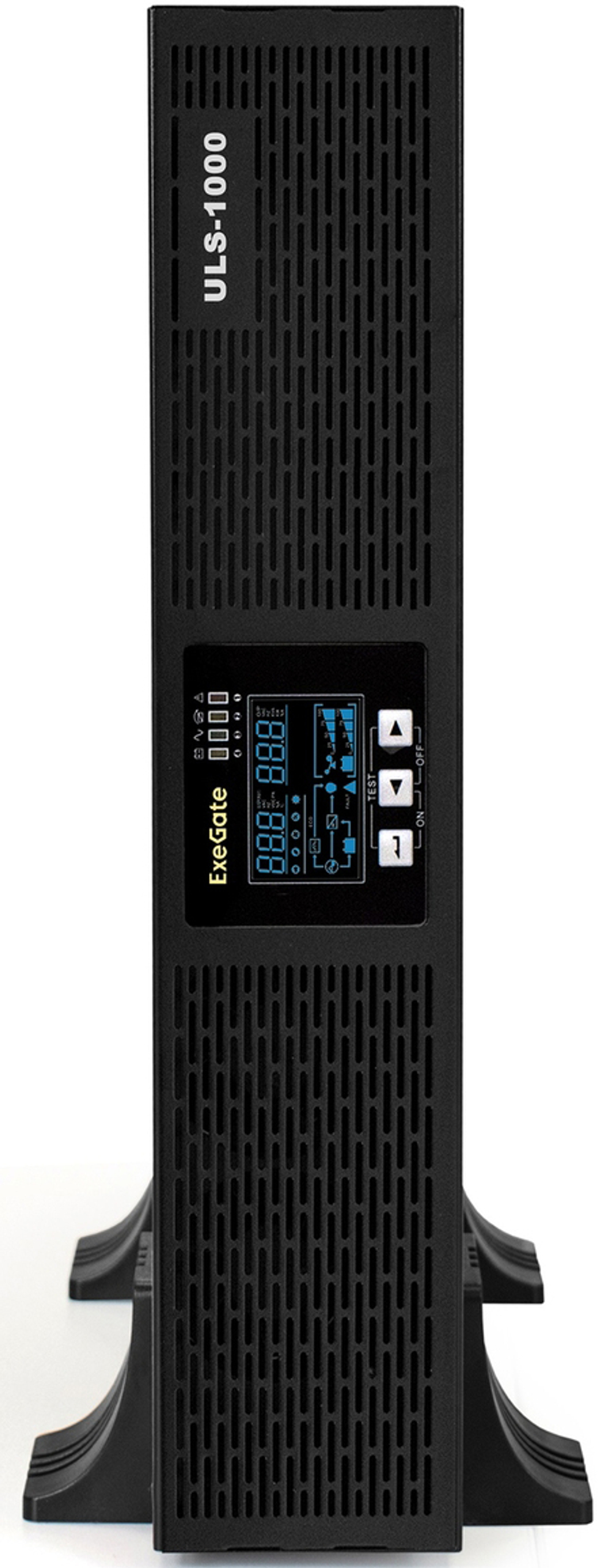 Источник бесперебойного питания  Exegate PowerExpert ULS-1000.LCD.AVR.C13.USB.RS232.SNMP.2U