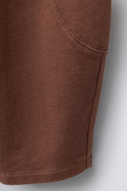 ZARA БРЮКИ BALLOON ИЗ ФУТЕРА, ТЕРРАКОТОВЫЙ