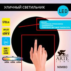 Фасадный светильник Arte Lamp