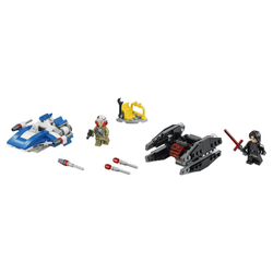 LEGO Star Wars: Истребитель типа A против бесшумного истребителя СИД 75196 — A-Wing vs. TIE Silencer Microfighters — Лего Звездные войны Стар Ворз