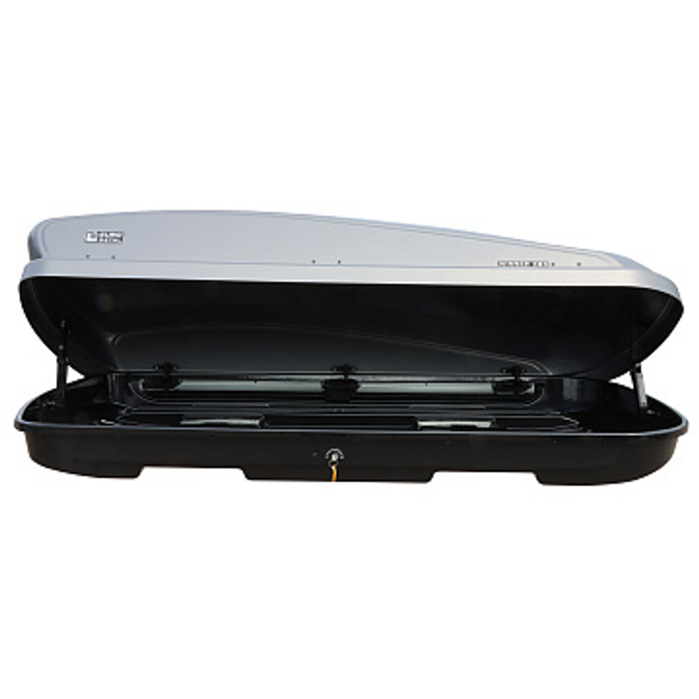 Автобокс на крышу автомобиля "Winner 585" двустороннее открывание (графит дастинг) / Евродеталь