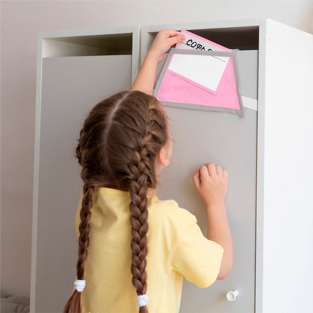 Кармашки для детского сада на резинке. Звезды