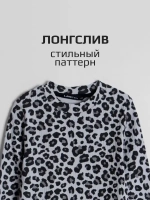 Лонгслив для девочки хлопок