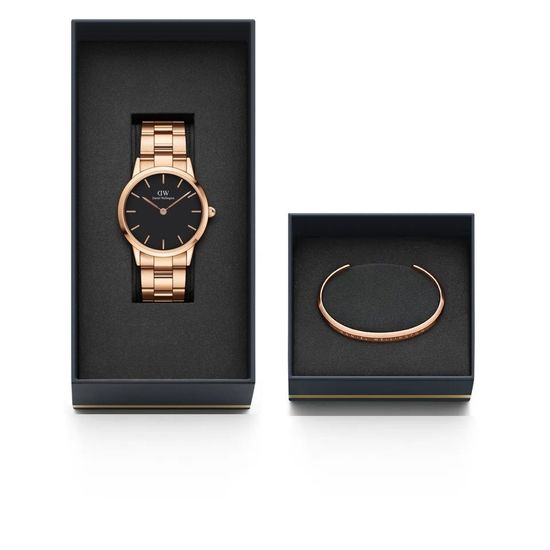 Наручные часы с браслетом Daniel Wellington (часы DW00100210 + браслет DW00400003)