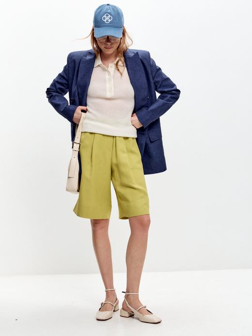 Льняные шорты