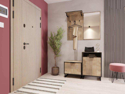 Прихожая Фолк-2 Дуб Гранж песочный