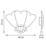 Настенный светильник Lightstar Lobo 804640