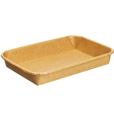 Контейнер бумажный Sushi Box 600 мл 115х165х24 мм 1/600