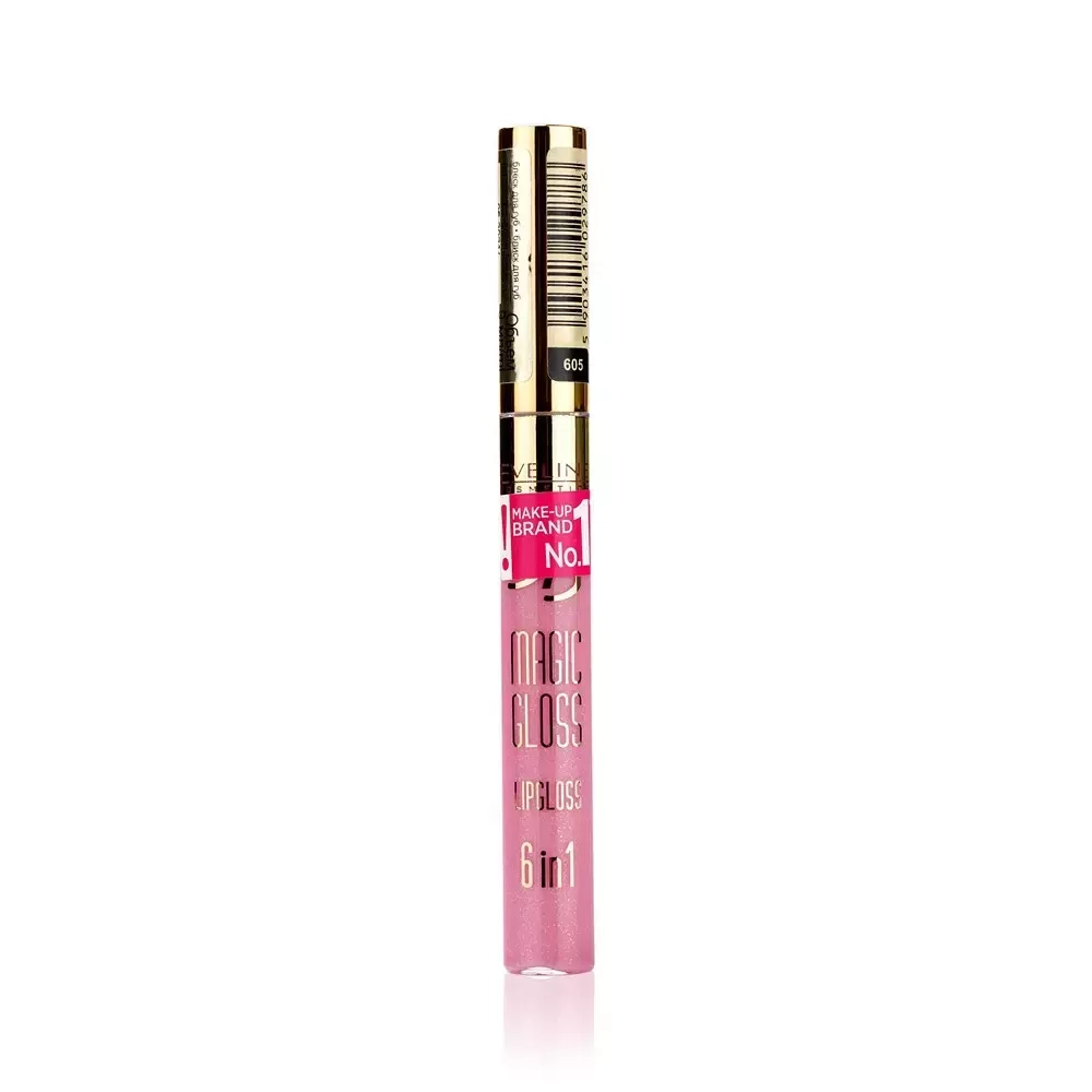 605 EVELINE BB Magic Gloss - Блеск для губ №605 9мл (*3)