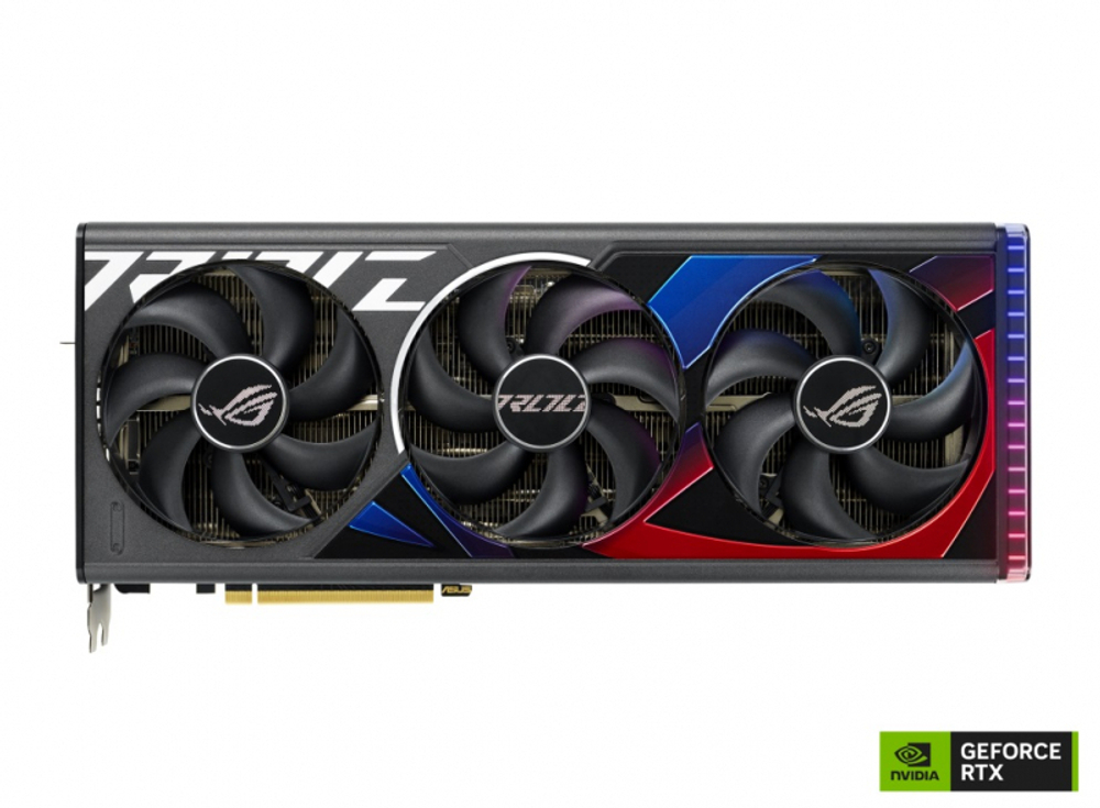 Видеокарта ASUS ROG Strix GeForce RTX 4080 16 ГБ GDDR6X OC Edition (ROG-STRIX-RTX4080-O16G-GAMING) RTL (90YV0IC0-M0NA00)