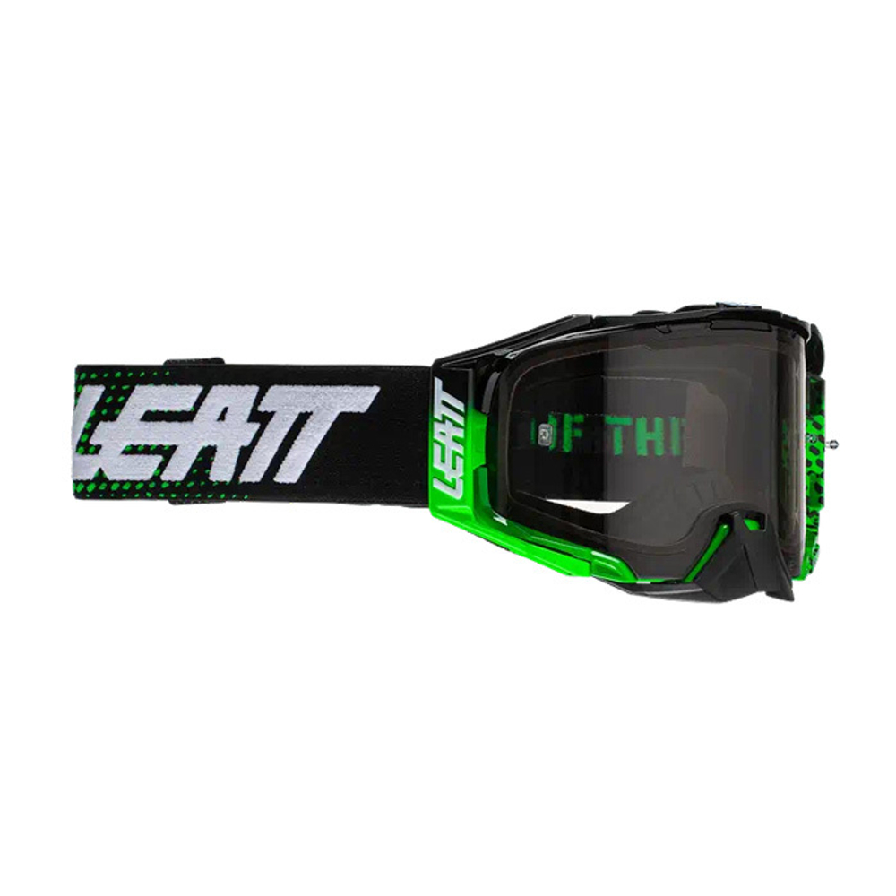 Очки Leatt Velocity 6.5 Neon Lime Light Grey 58% (8021700380)