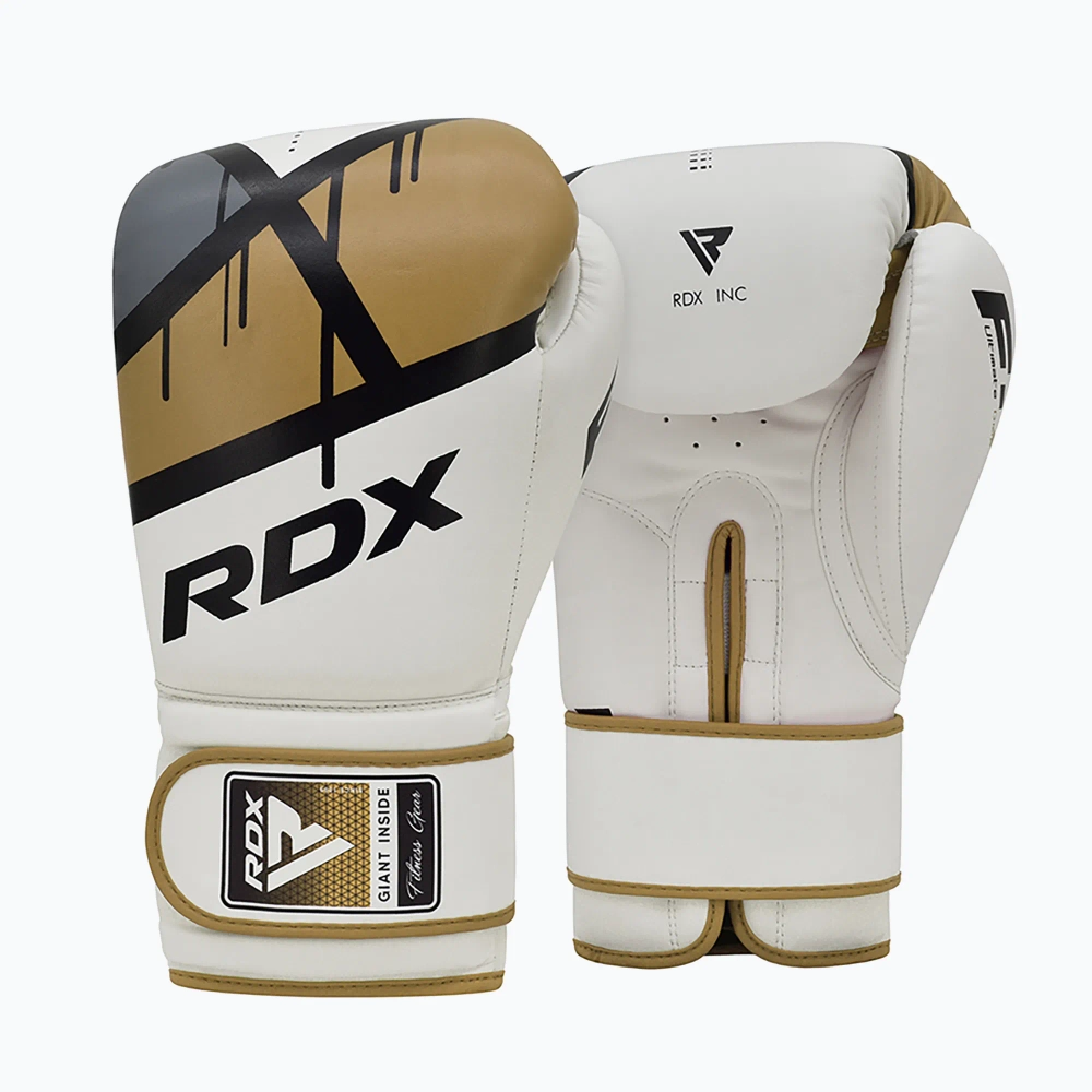 Боксёрские перчатки RDX BGR-F7 золото