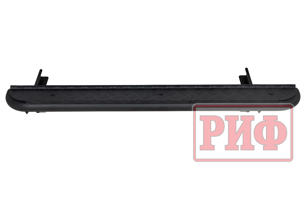 Пороги силовые ВАЗ Нива черные РИФ