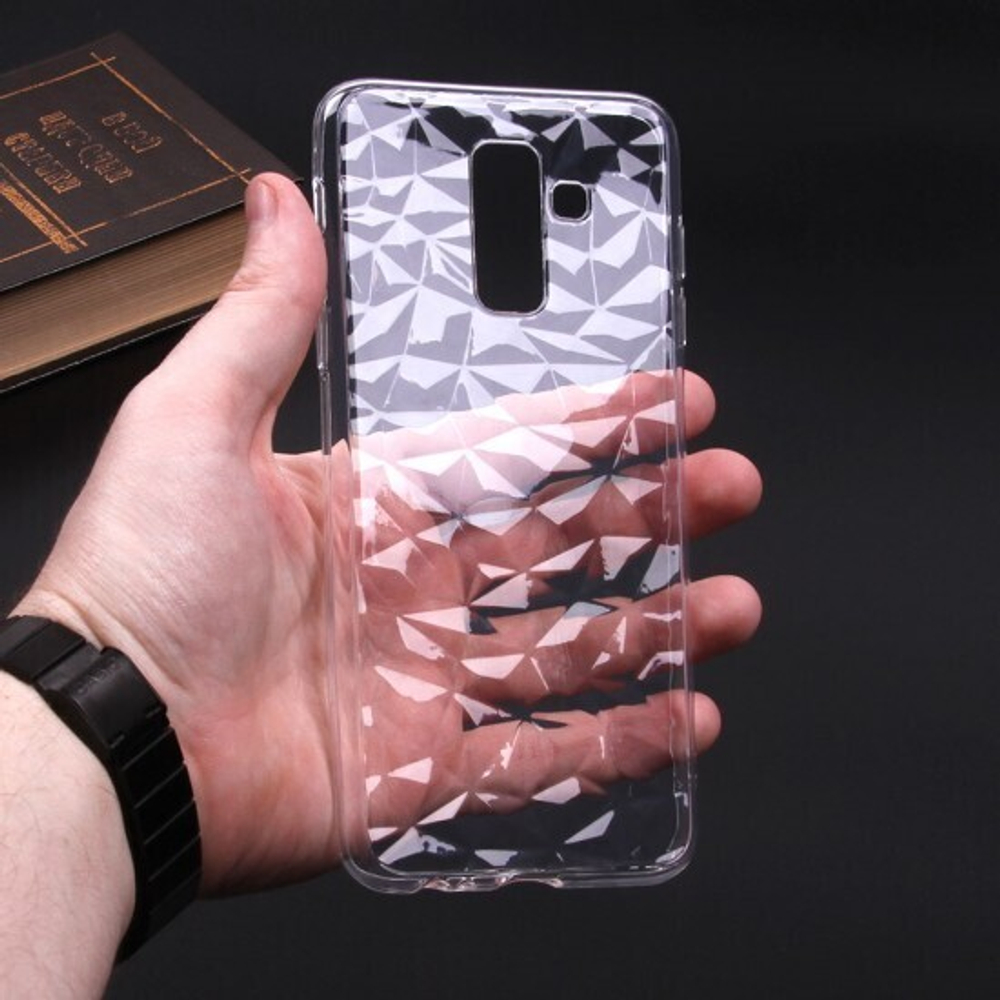 Силиконовый чехол Diamond для Samsung Galaxy J8 (2018), 010635