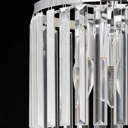 Citilux Инга CL335131 Люстра хрустальная подвесная Хром