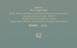 Альбом KIHYUN - VOYAGER 1st Single Album JEWEL CASE Version
