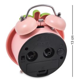 GAEM Art CL-67/4 Будильник «Яблоко» розовый