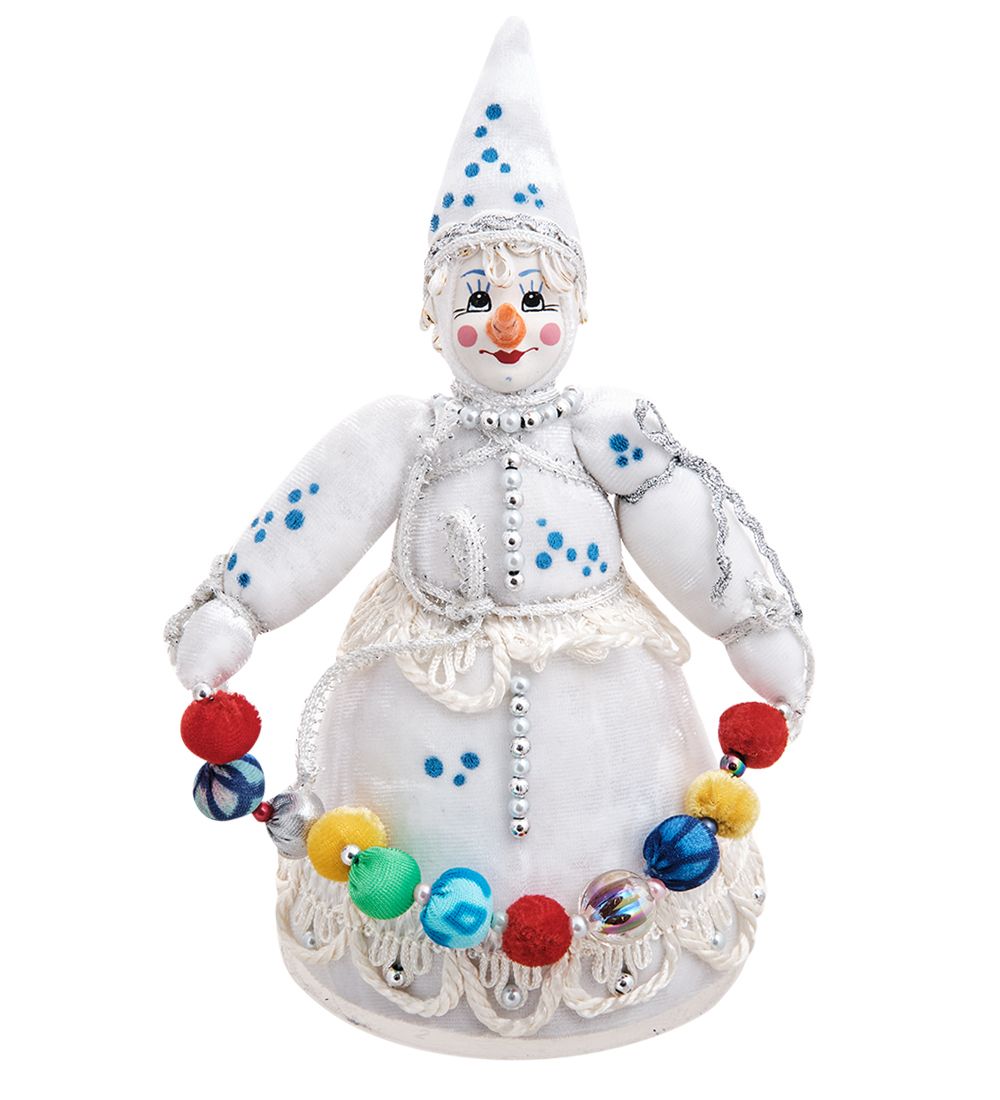 РусКукла RK-932 Кукла малая «Снеговик»